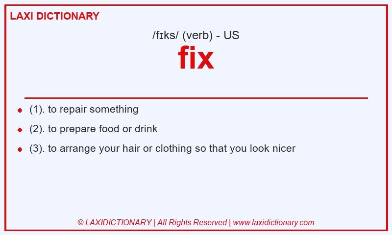 Definition fix in American English