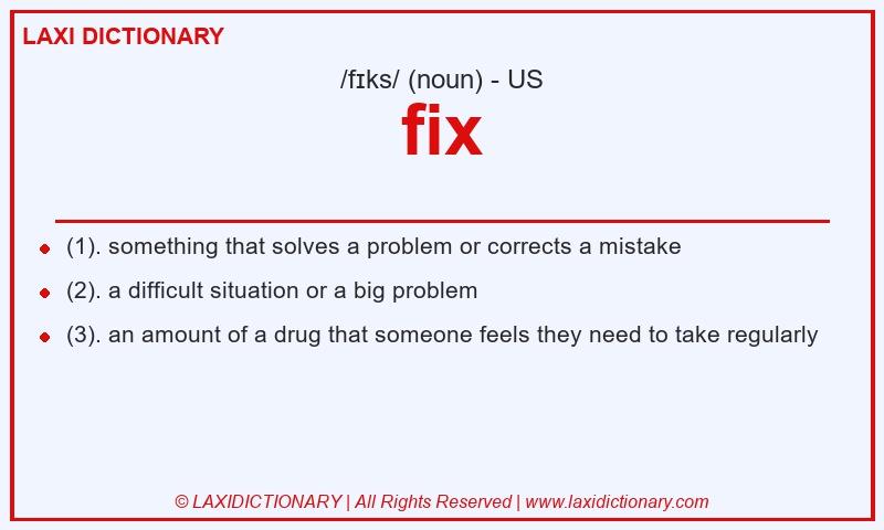 Definition fix in American English