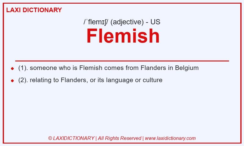 Definition Flemish in American English