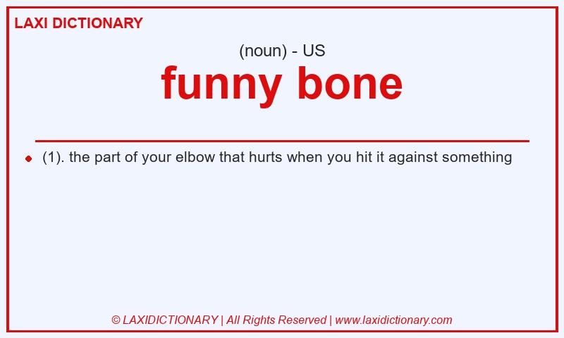 Definition funny bone in American English