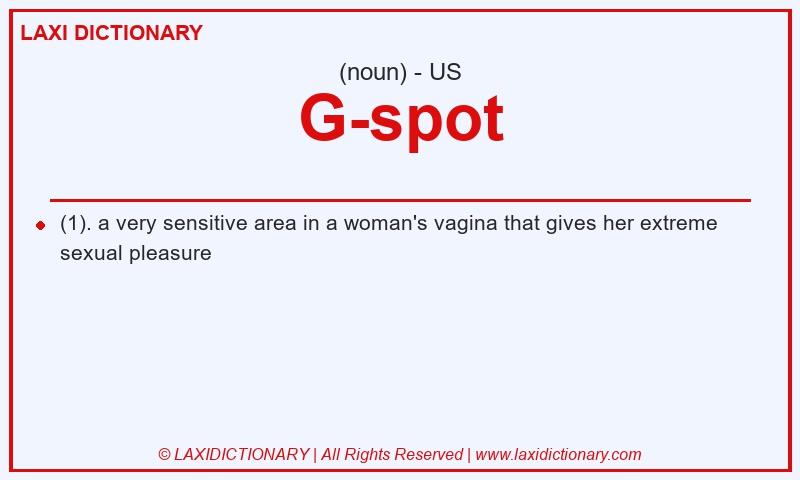 Definition G-spot in American English