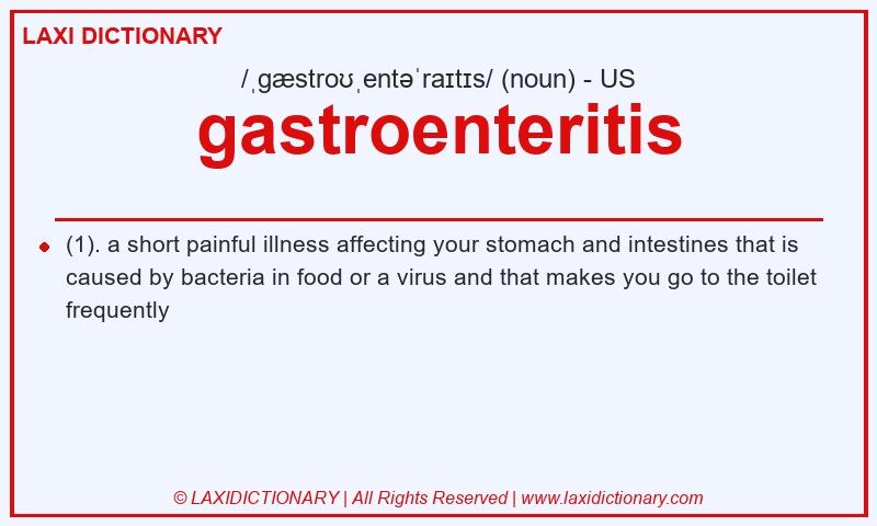 Definition gastroenteritis in American English
