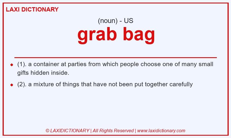 Definition grab bag in American English