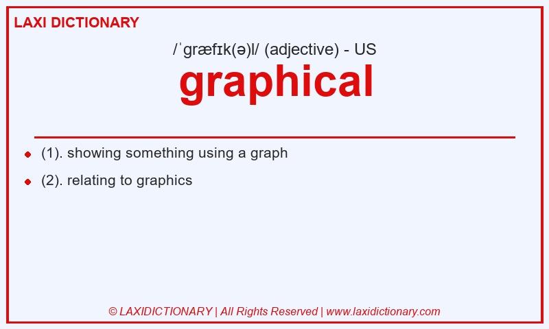 Definition graphical in American English