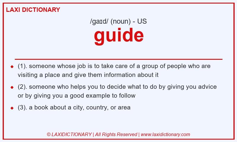 Definition guide in American English
