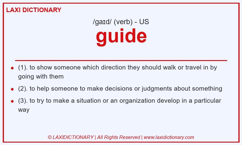 Definition guide in American English