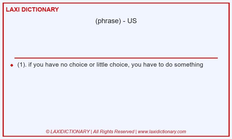 Definition  in American English