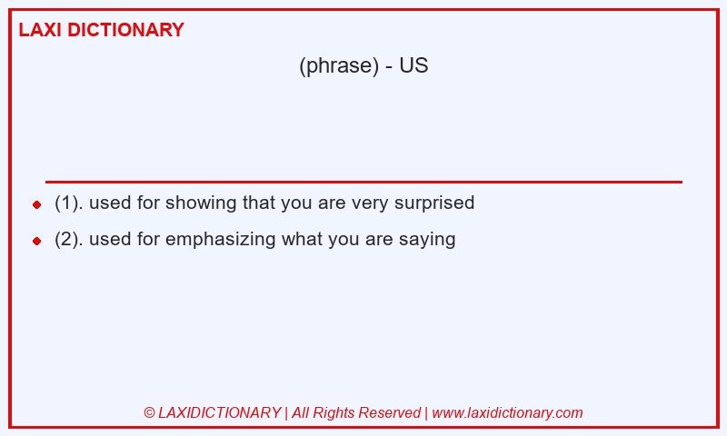 Definition in American English