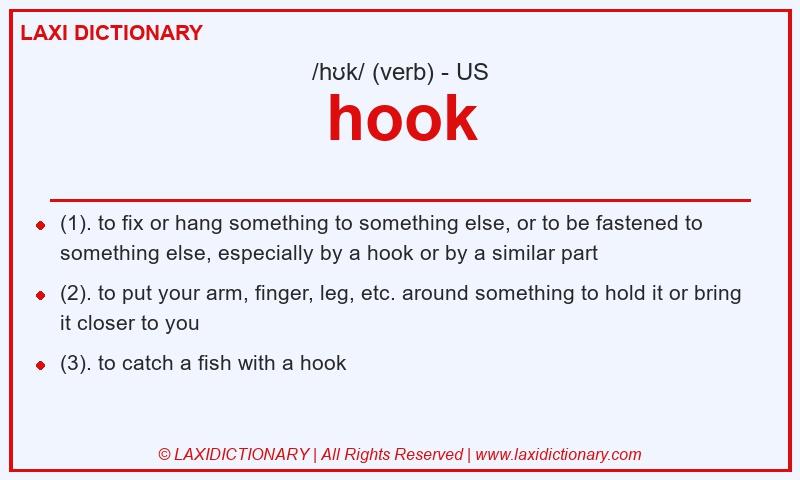 Definition hook in American English
