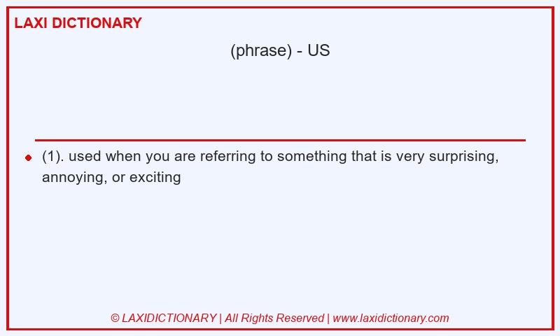 Definition in American English