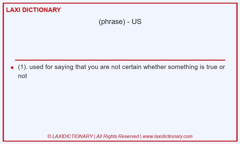 Definition in American English