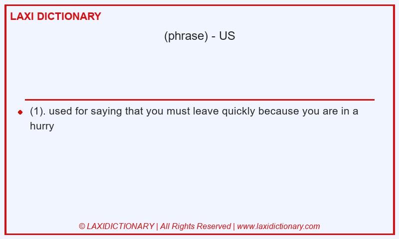 Definition  in American English