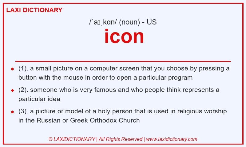 Definition icon in American English