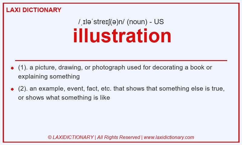 Definition illustration in American English