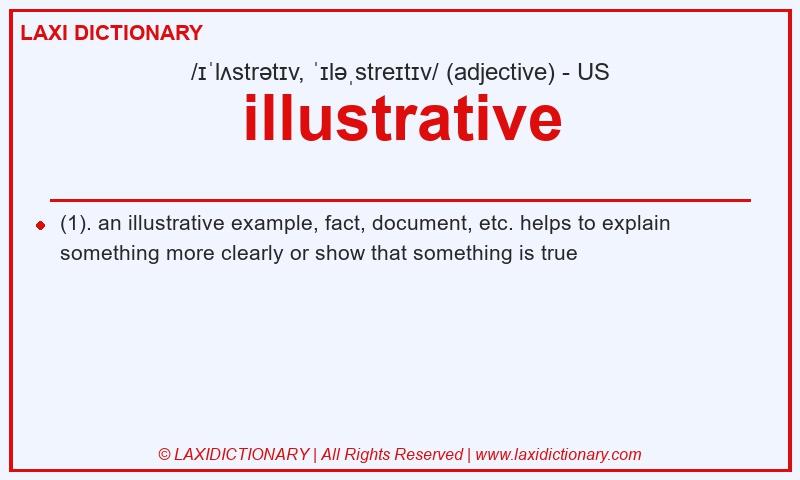 Definition illustrative in American English