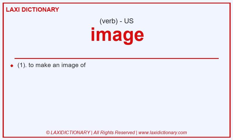 Definition image in American English