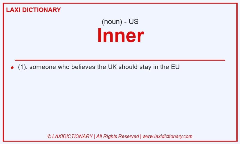 Definition Inner in American English