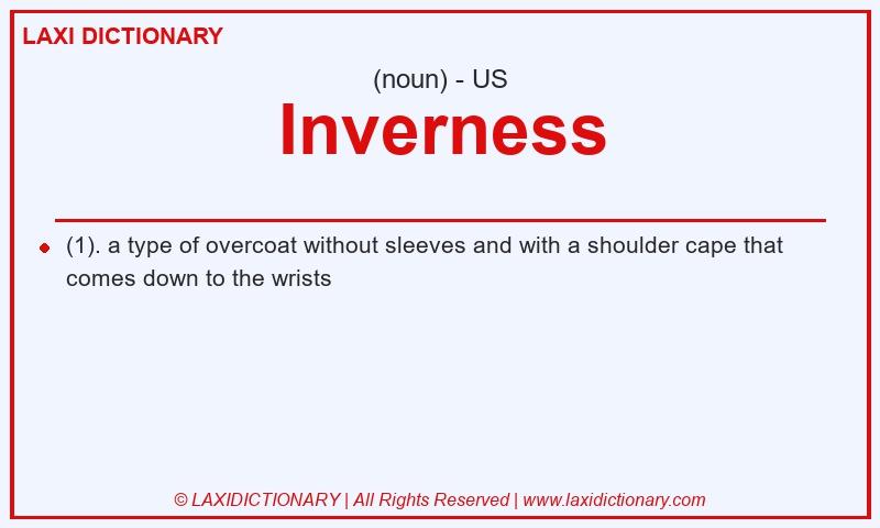 Definition Inverness in American English
