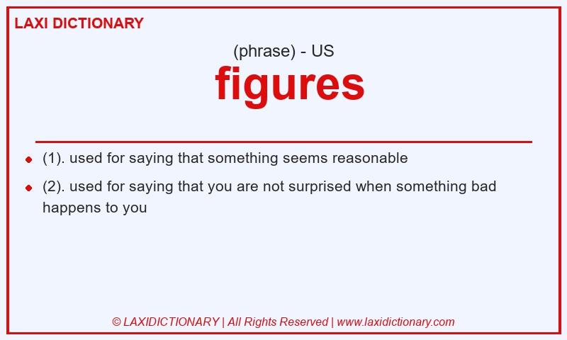 Definition figures in American English