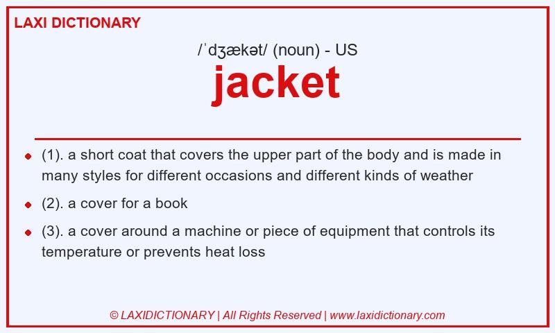 Definition jacket in American English