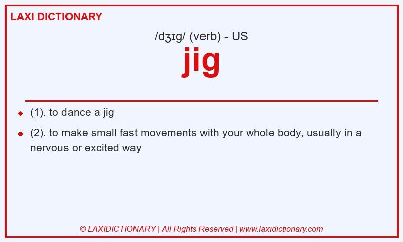 Definition jig in American English