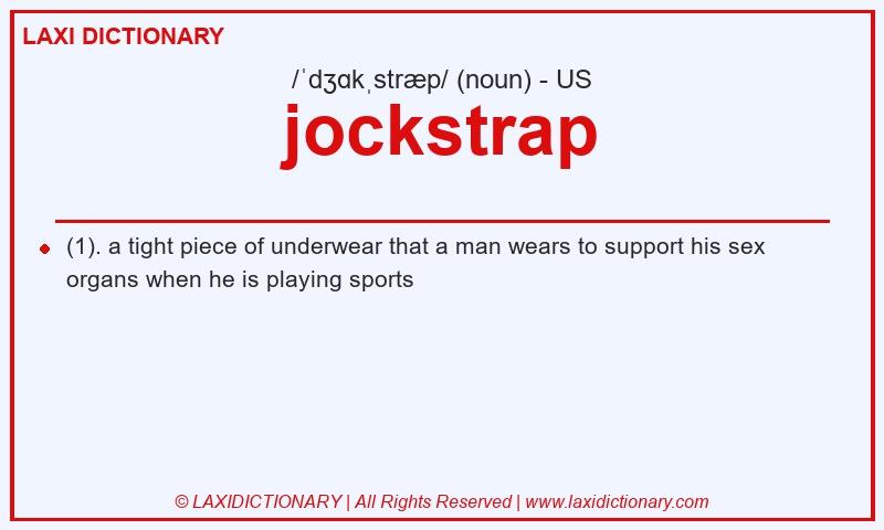 Definition jockstrap in American English