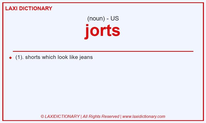 Definition jorts in American English