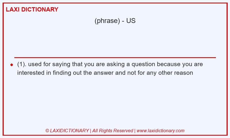 Definition  in American English