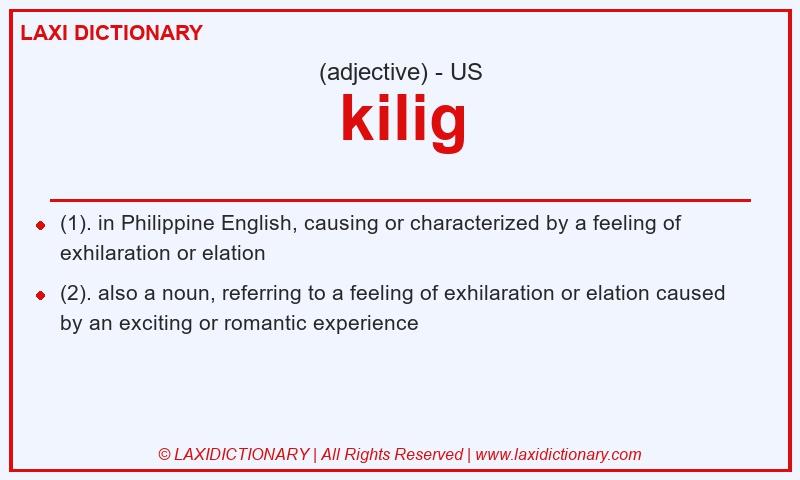 Definition kilig in American English