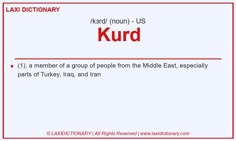 Definition Kurd in American English