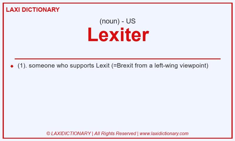 Definition Lexiter in American English