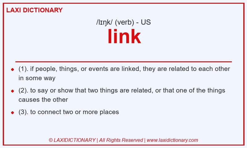 Definition link in American English
