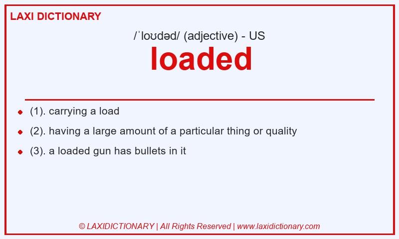 Definition loaded in American English