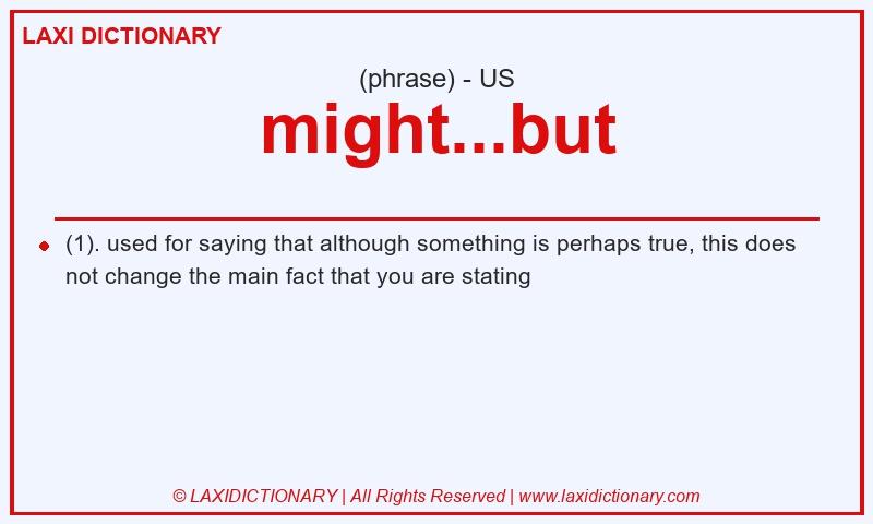 Definition might...but in American English