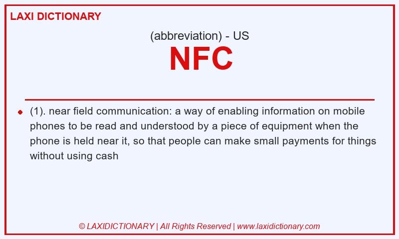Definition NFC in American English