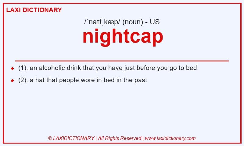 Definition nightcap in American English