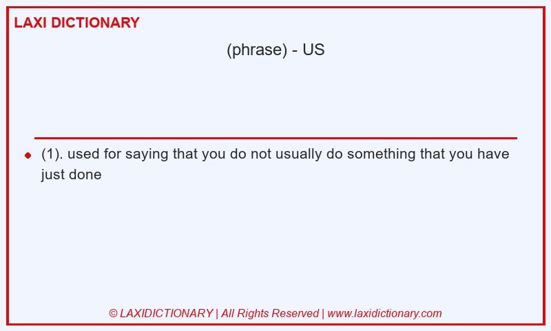 Definition in American English