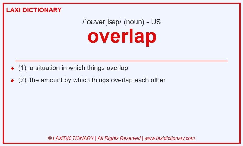 Definition overlap in American English