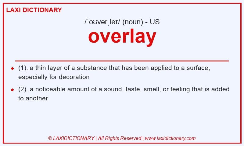 Definition overlay in American English