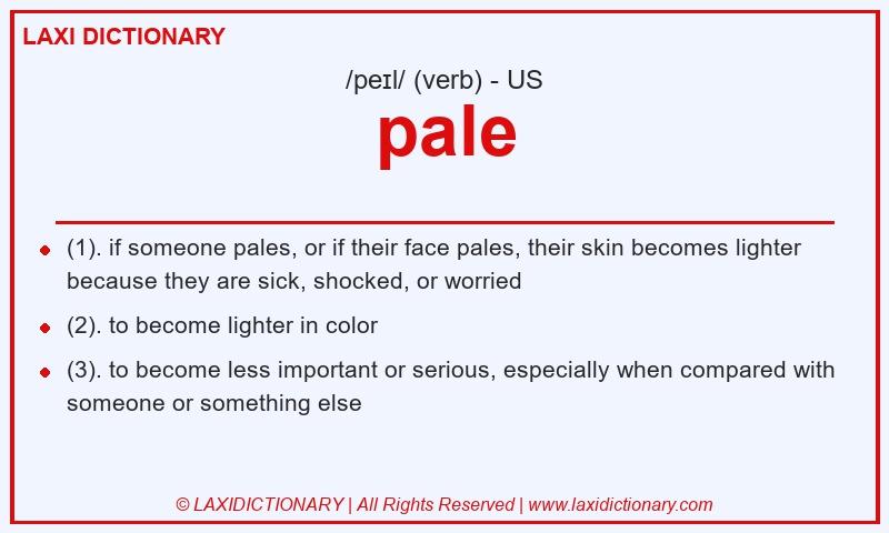 Definition pale in American English