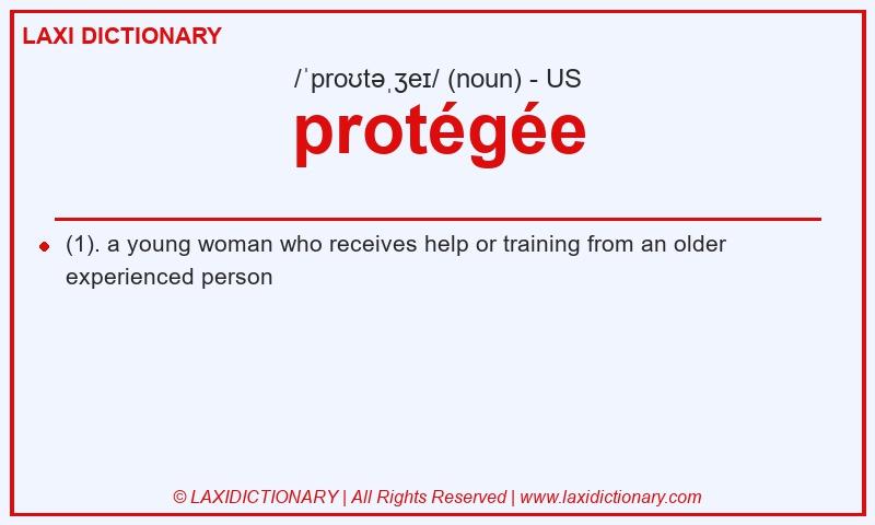 Definition protégée in American English