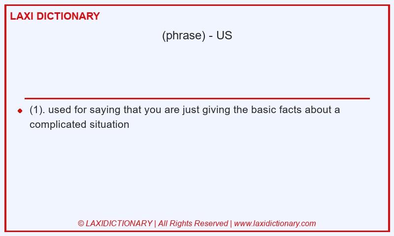 Definition in American English