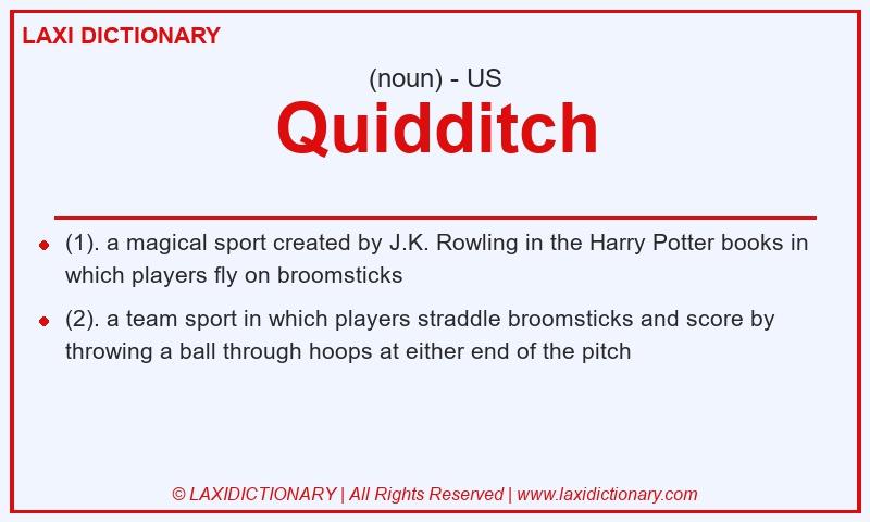 Definition Quidditch in American English