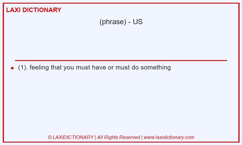 Definition  in American English