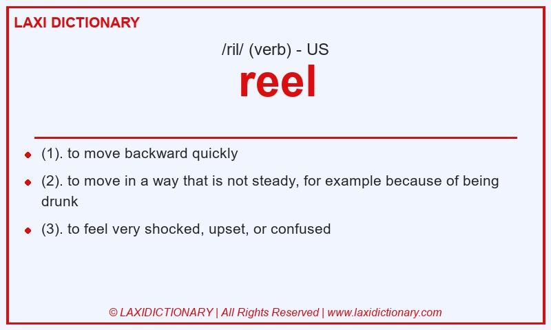 Definition reel in American English