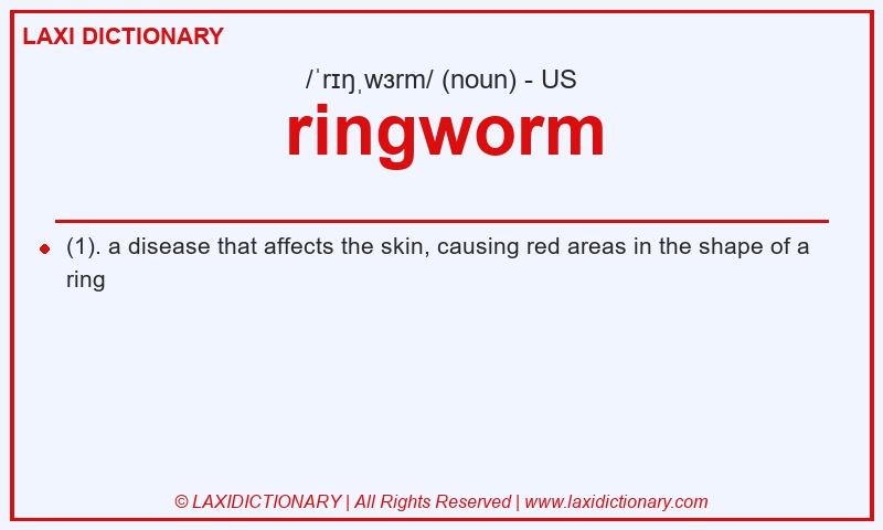 Definition ringworm in American English