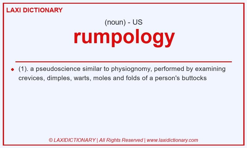 Definition rumpology in American English