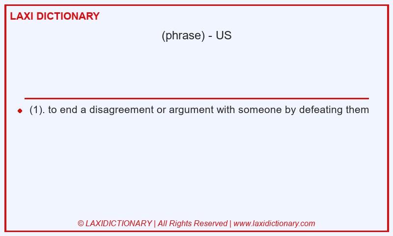 Definition in American English