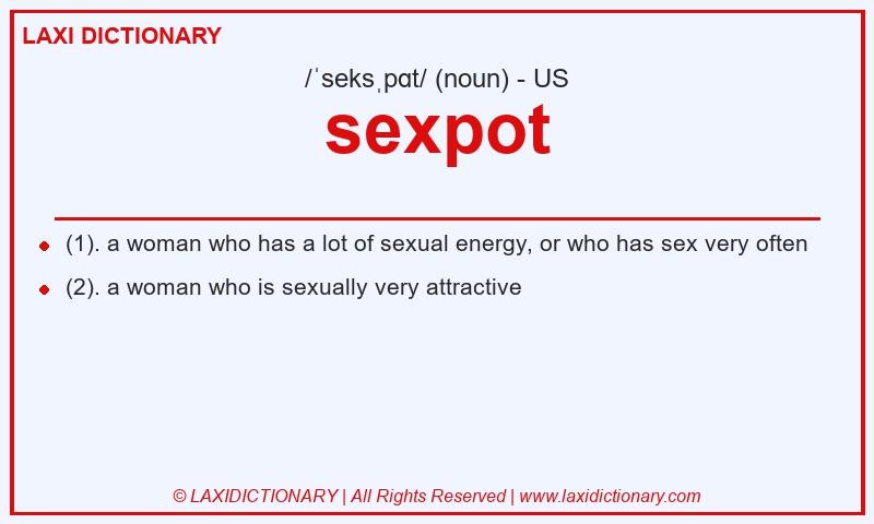 Definition sexpot in American English