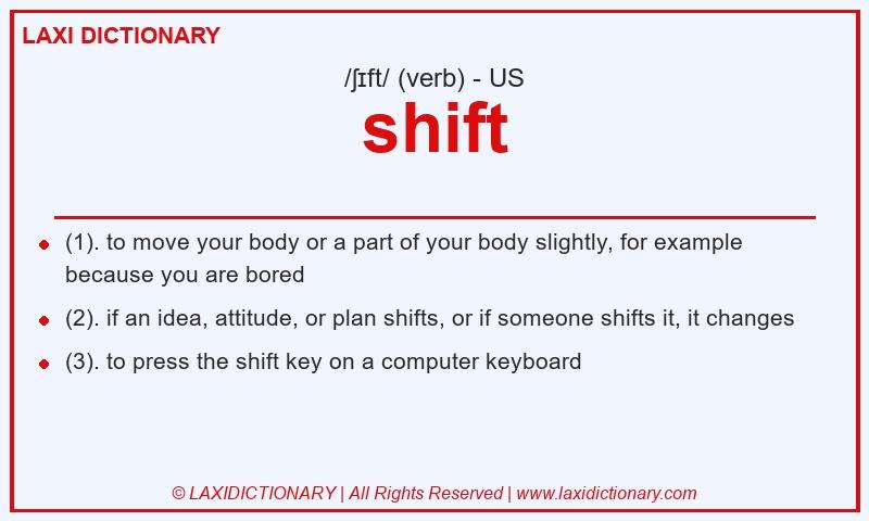 Definition shift in American English